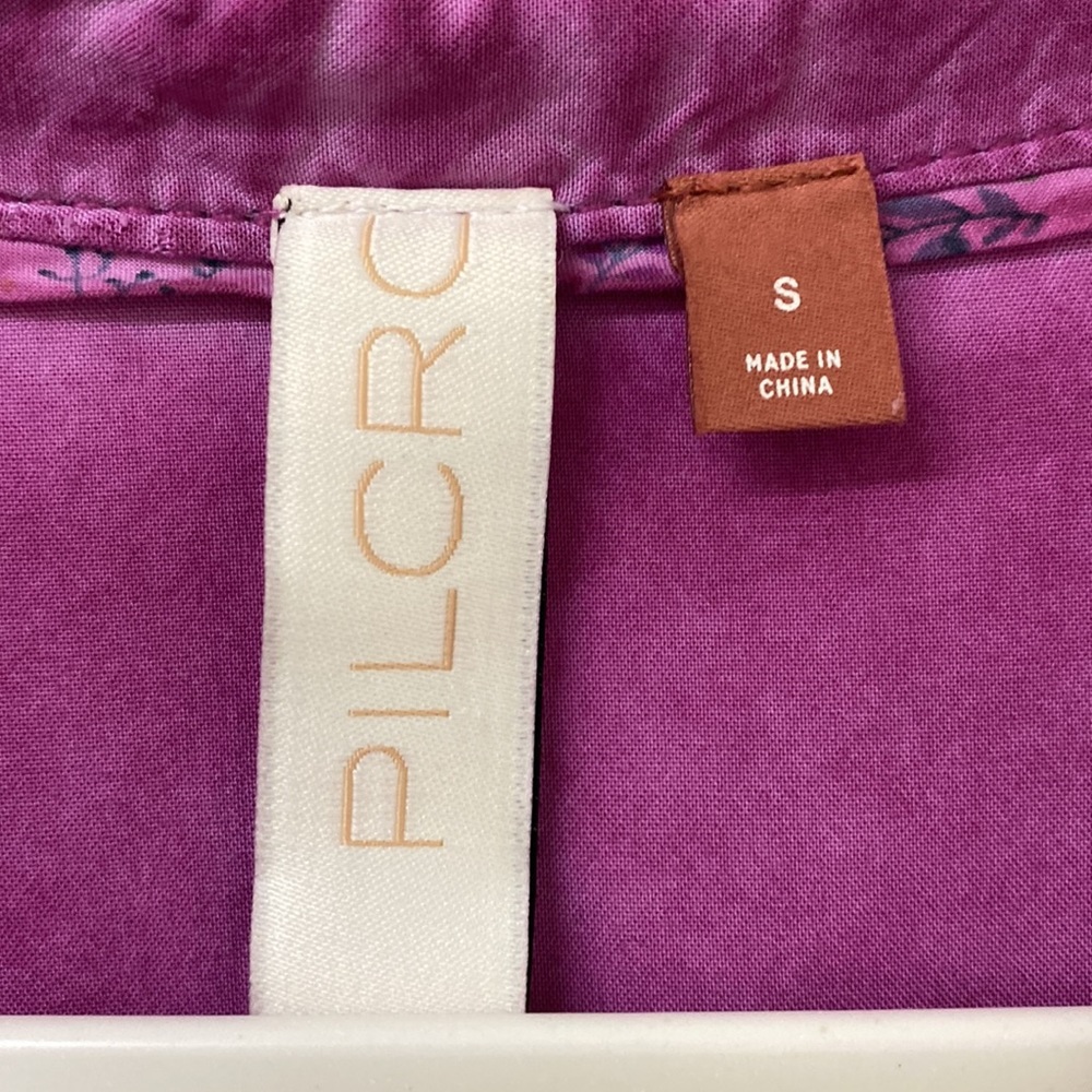 Pilcro Magenta Button-Front Maxi Dress - Picture 5 of 17